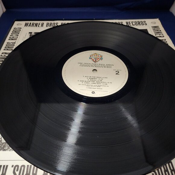 Paul Simon – One-Trick Pony (1980) Vinyl LP - Picture 4 of 4